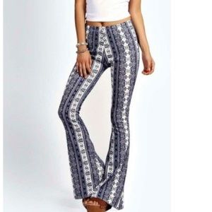 Flare bohemian pants